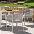 Mobilier de jardin Table de patio Set Chaise extérieure